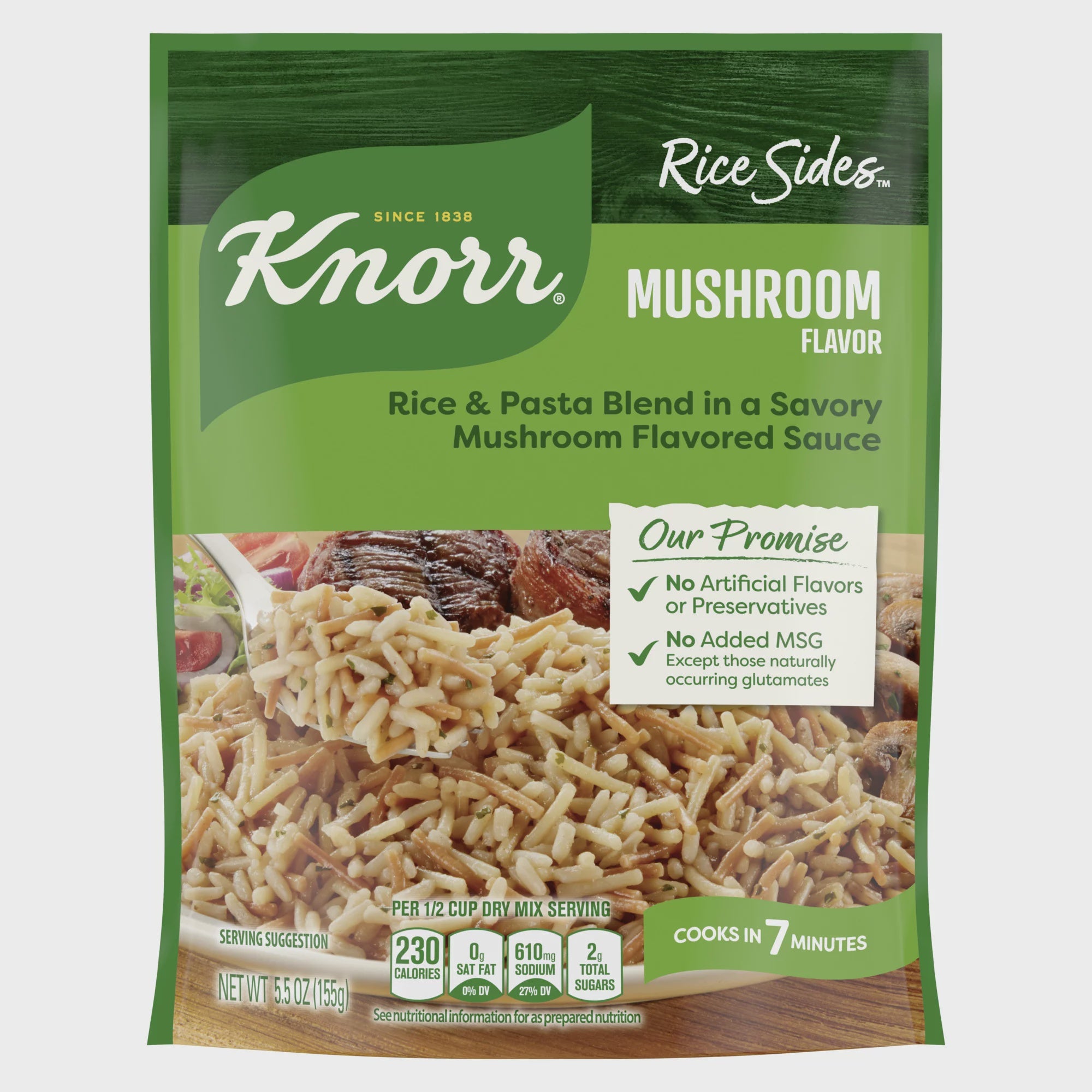 KNORR Rice Sides Mushroom 5.5oz