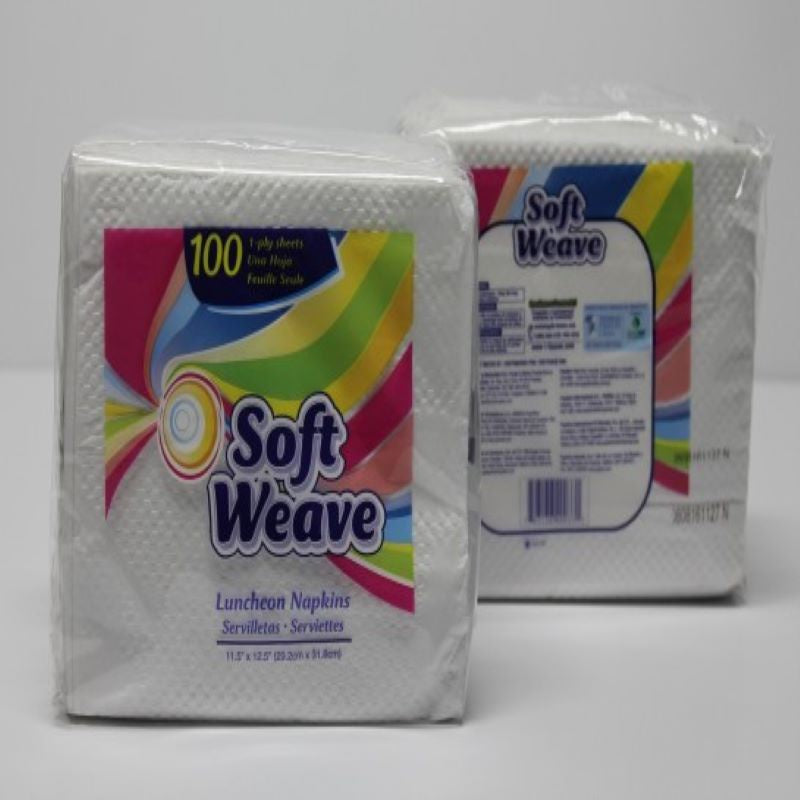 SOFT WEAVE Lunch Napkins 100 count