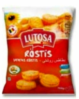 LUTOSA Rostis Seasoned Potato Patties 750g