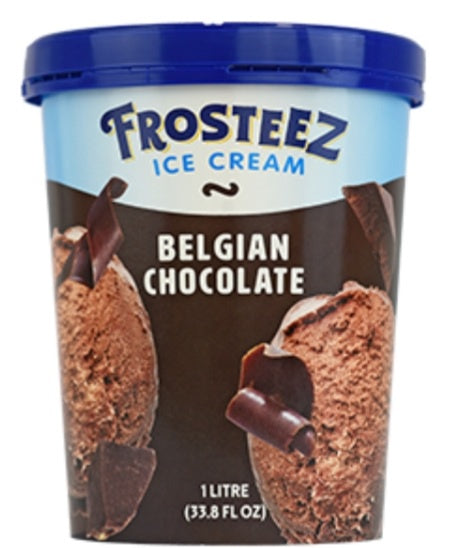 FROSTEEZ Ice Cream Belgian Chocolate 1L