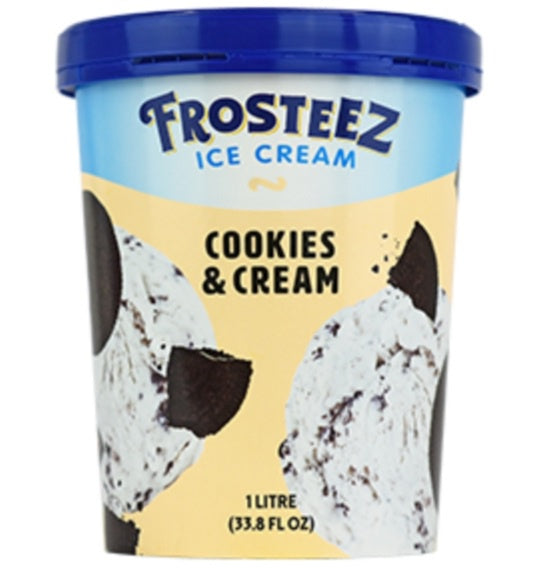 FROSTEEZ Ice Cream Cookies & Cream 1L