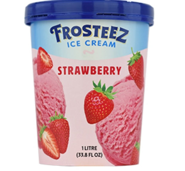 FROSTEEZ Ice Cream Strawberry 1L