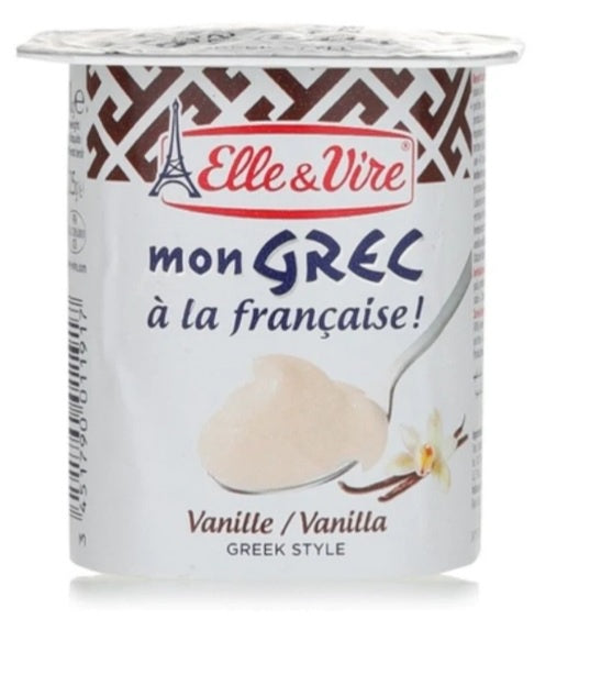 ELLE & VIRE Greek Yogurt Vanilla 125g