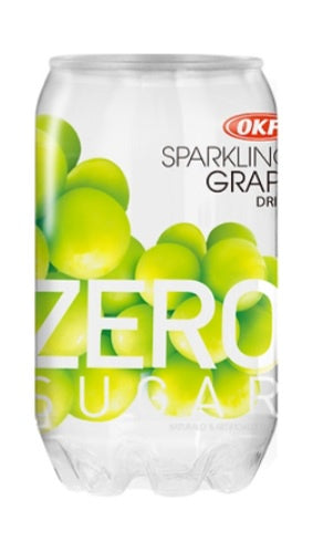 OKF Sparkling Zero Sugar  Grape 350ml