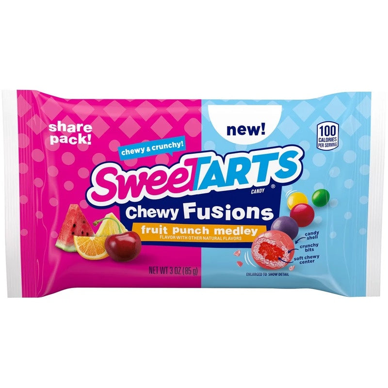 SWEET TARTS Chewy Fusions 3oz