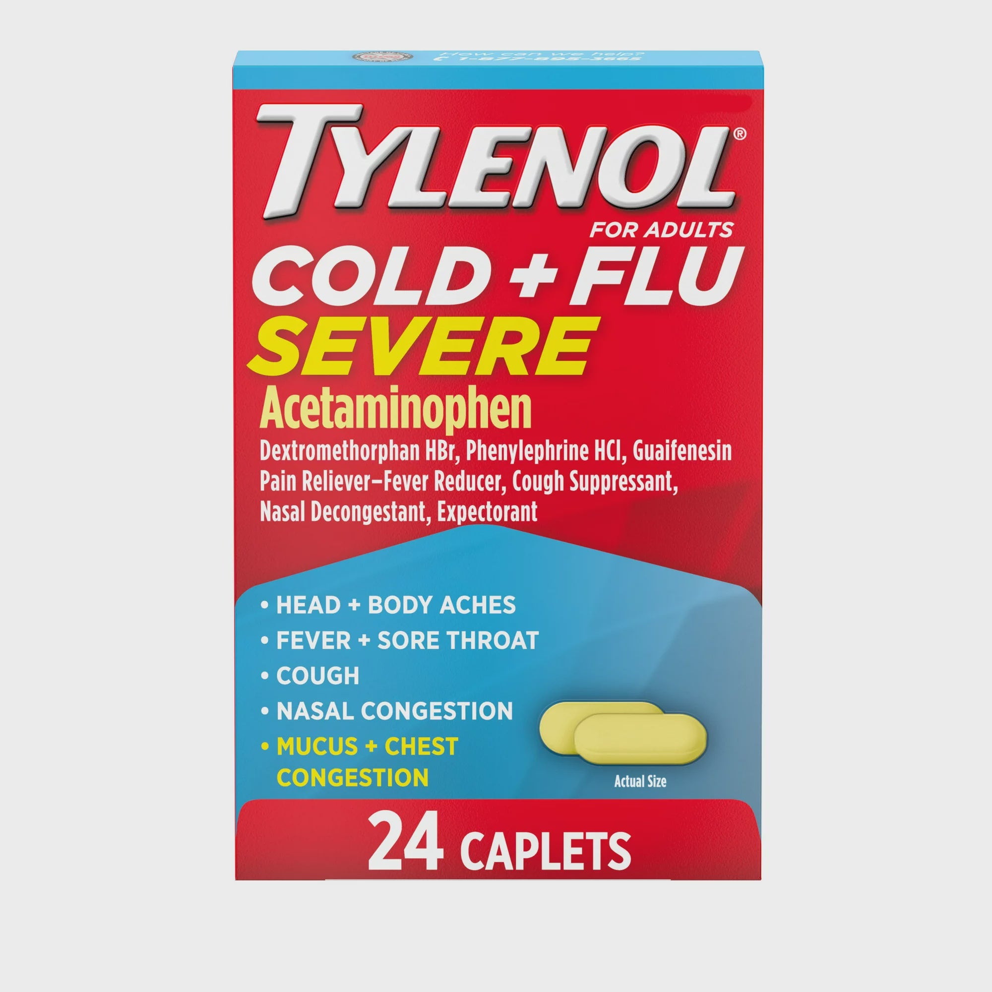 TYLENOL Cold & Flu Severe 24 Caplets