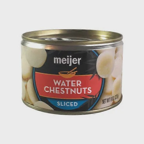 MEIJER Water Chestnuts Diced 8 oz