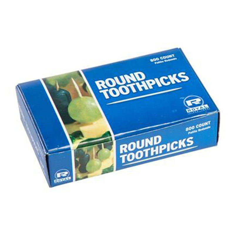 ROYAL Round Toothpicks 800 count