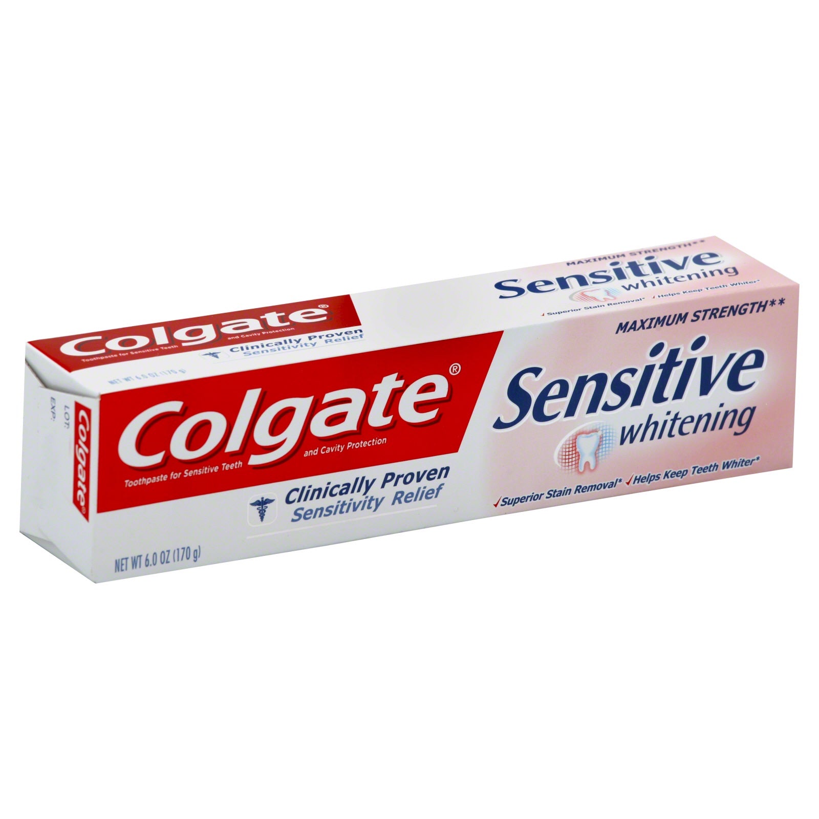 COLGATE Sensitive Whitening Toothpaste Fresh Mint 6oz