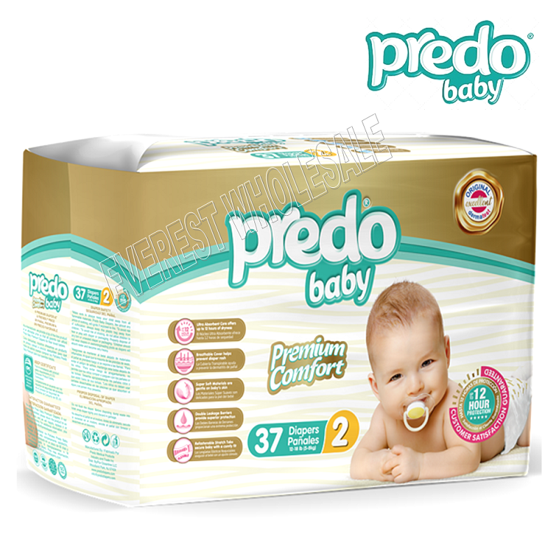 Predo Baby Diapers Size 2 - 37 count