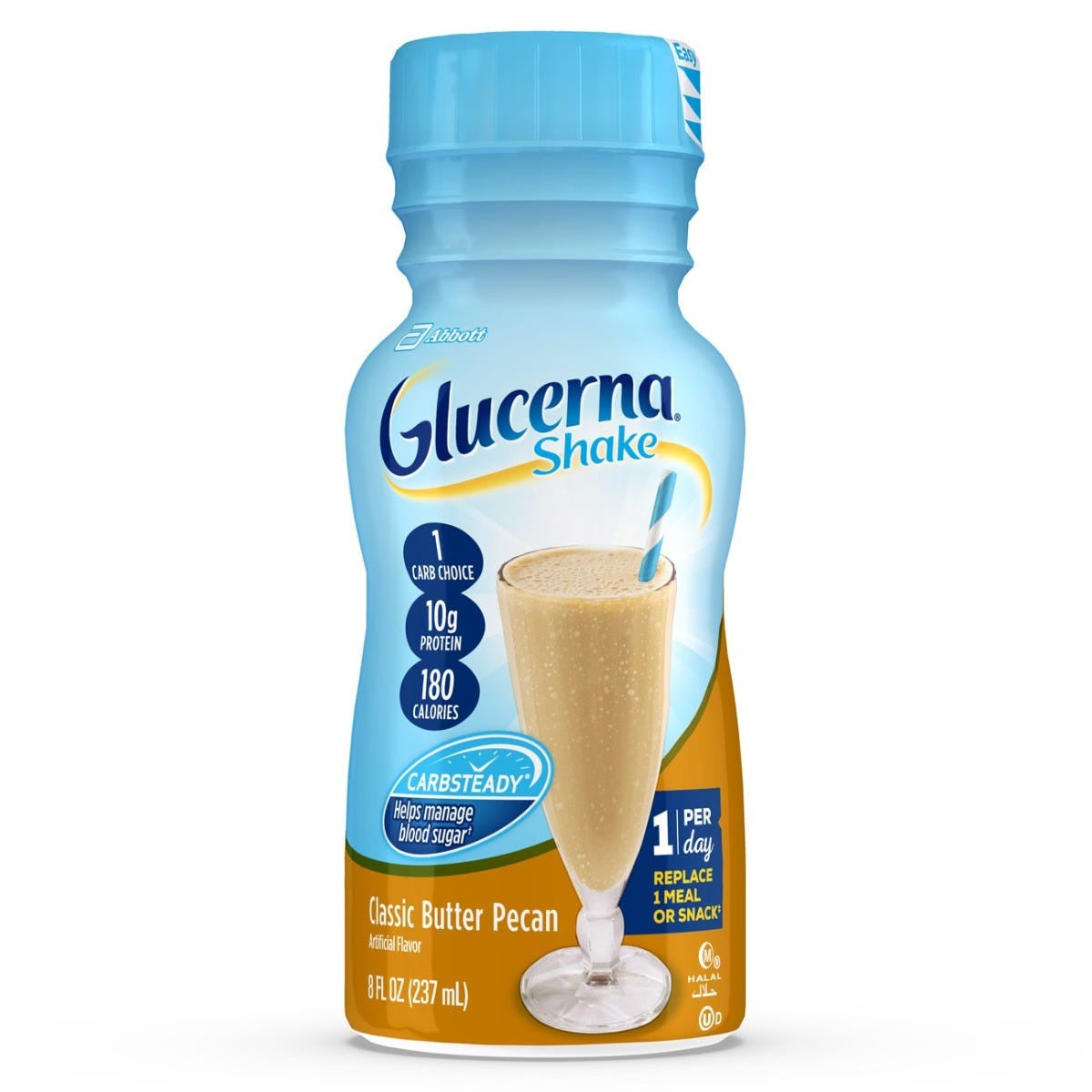 GLUCERNA Shake Butter Pecan 8 oz