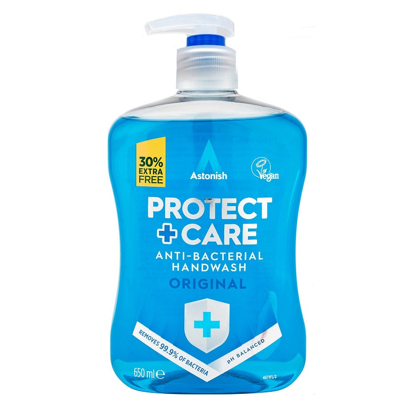 ASTONISH Protect + Care Anti-Bac Handwash Original 650 ml