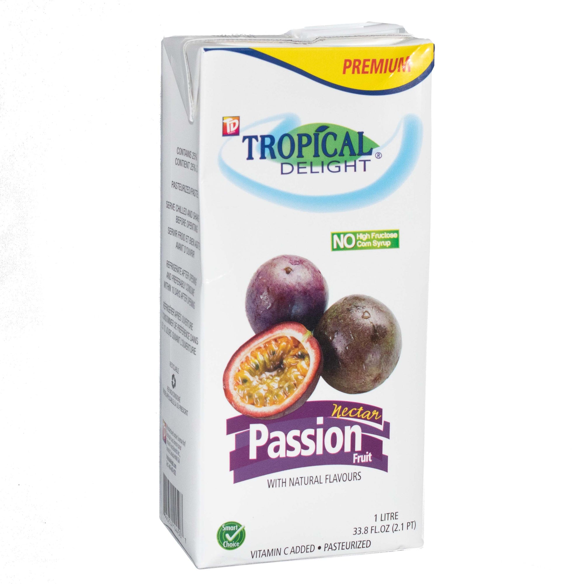 TROPICAL DELIGHT Passion Fruit Juice 1 L