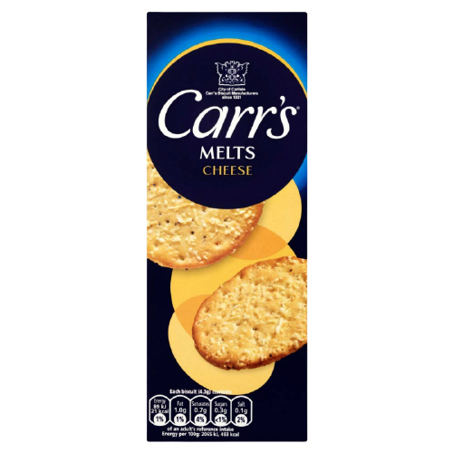 CARR'S Melts Cheese Crackers 150 g