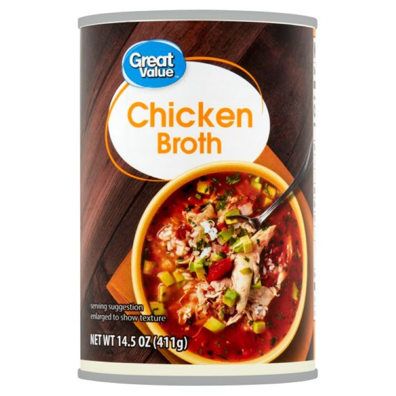 GREAT VALUE Chicken Broth 14.5 oz