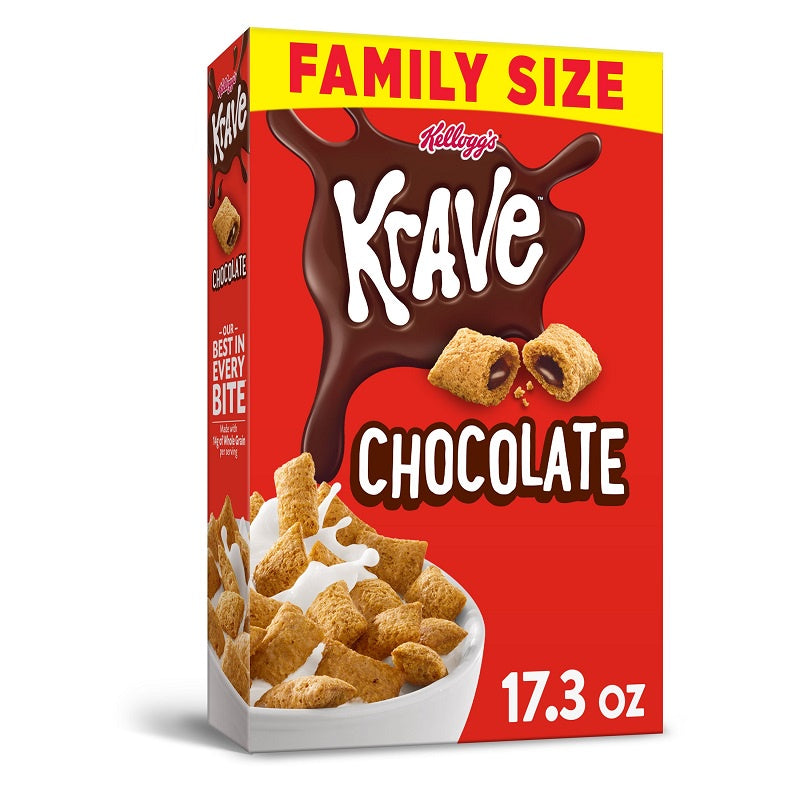 KELLOGG'S Krave Chocolate Cereal 410g