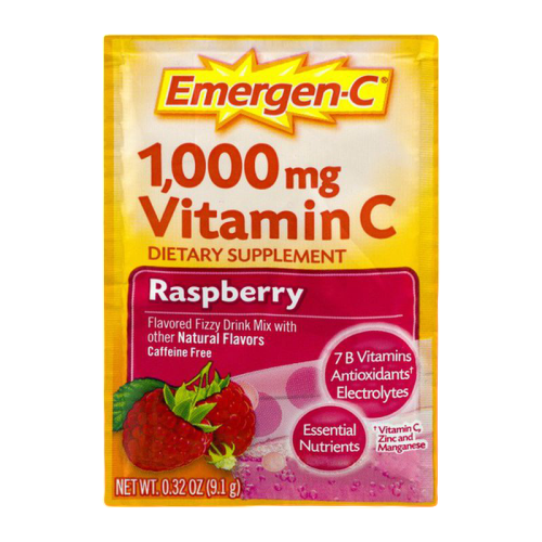 EMERGEN-C Vitamin C Raspberry Drink Mix 0.32 oz