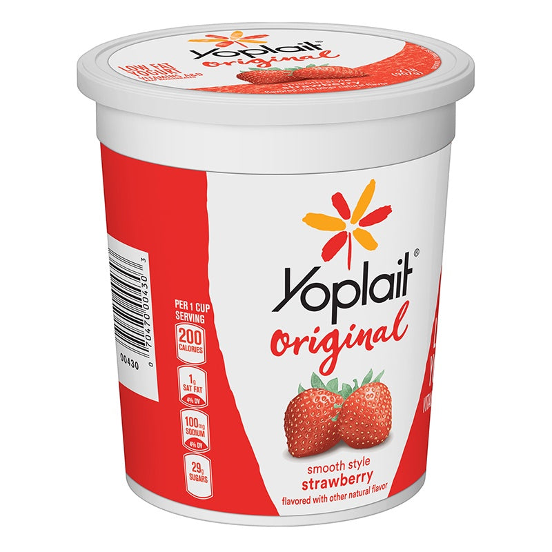 YOPLAIT Original Lowfat Strawberry Yogurt 2 lb