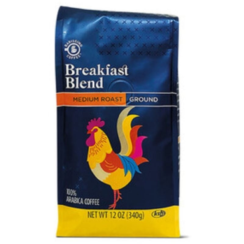 BARISSIMO Coffee Breakfast Blend Medium Ground 12oz