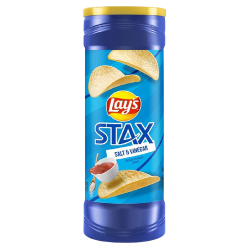 LAY'S Stax Salt & Vinegar 5.5oz