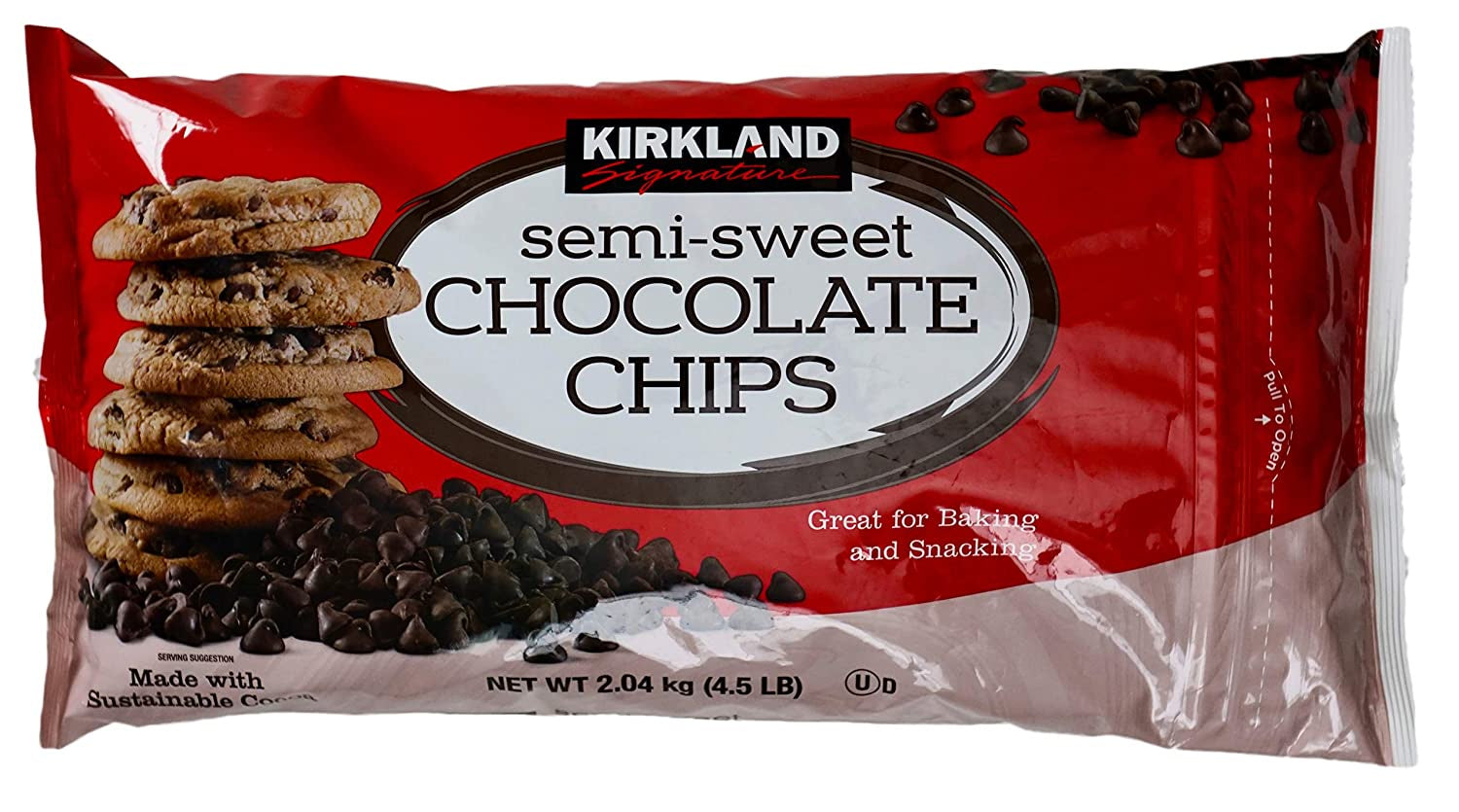 KIRKLAND Chocolate Chips 6 oz