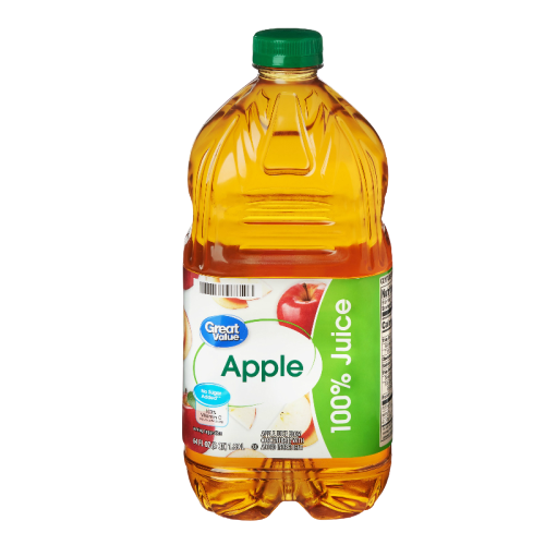 GREAT VALUE Apple Juice 64 oz