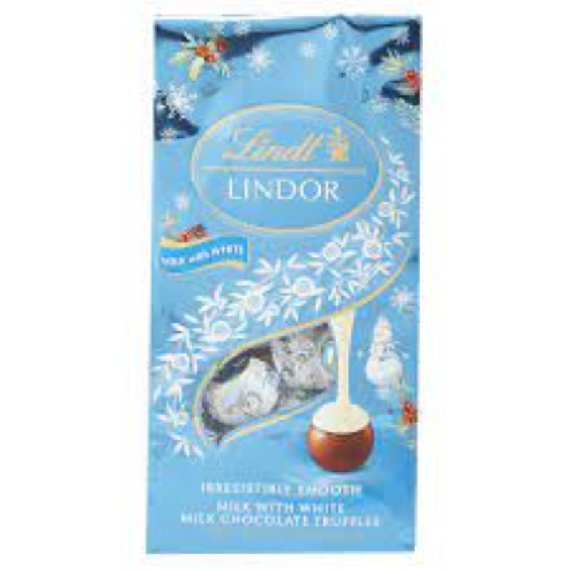 LINDT Lindor Milk w/White Truffles 240 g