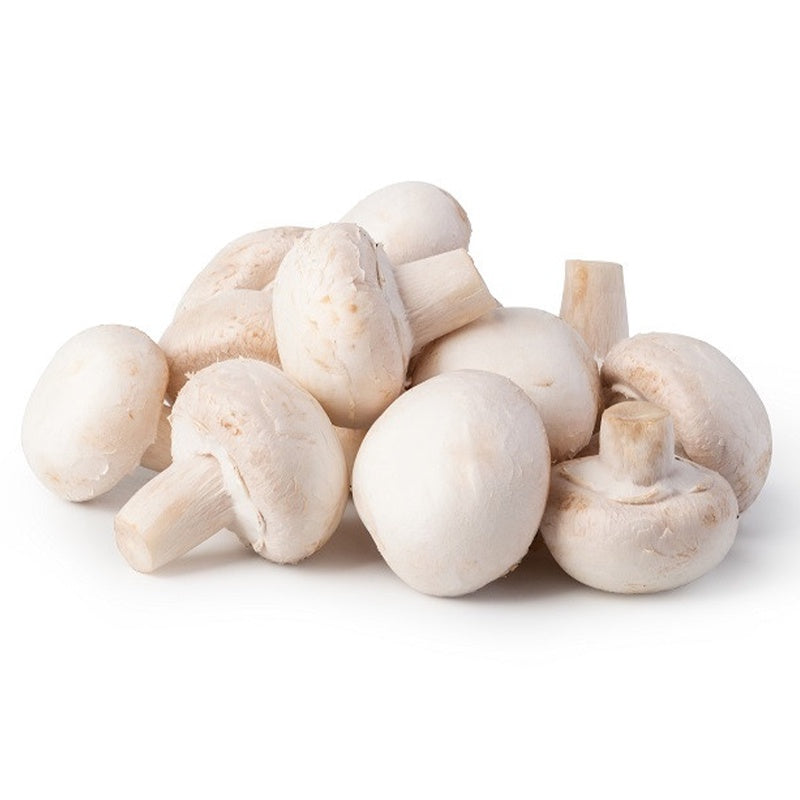 White Whole Mushrooms 8 oz