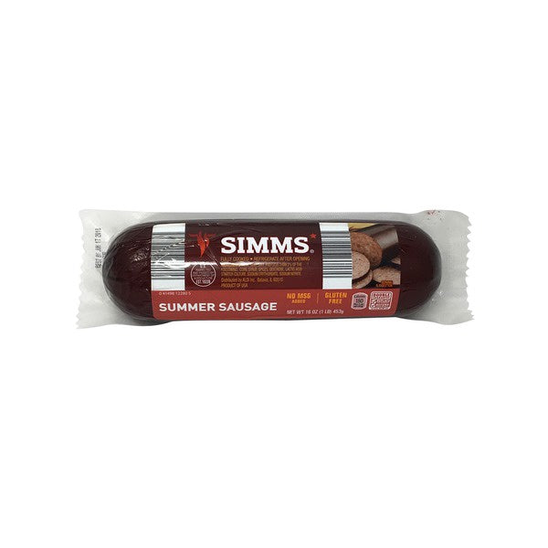 SIMMS Summer Sausage 16oz