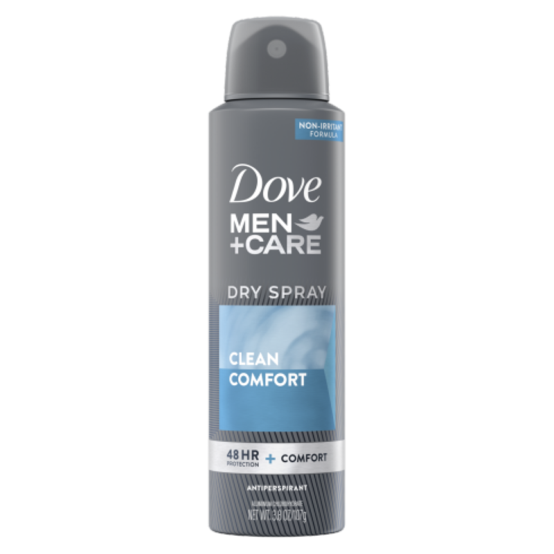 DOVE Men + Care Dry Spray Clean Comfort 3.8 oz