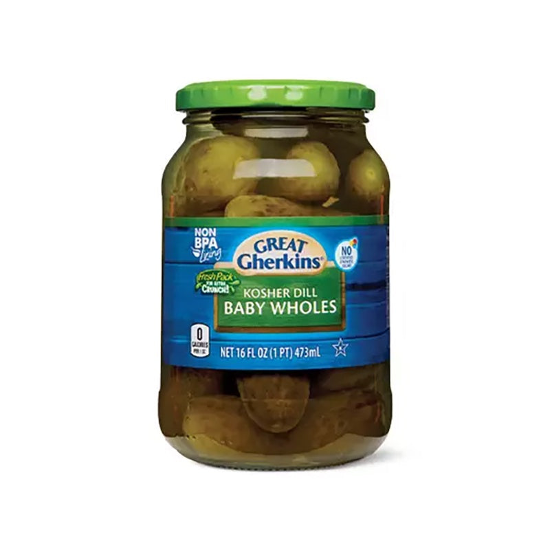 GREAT GHERKINS Kosher Baby Dills 16oz