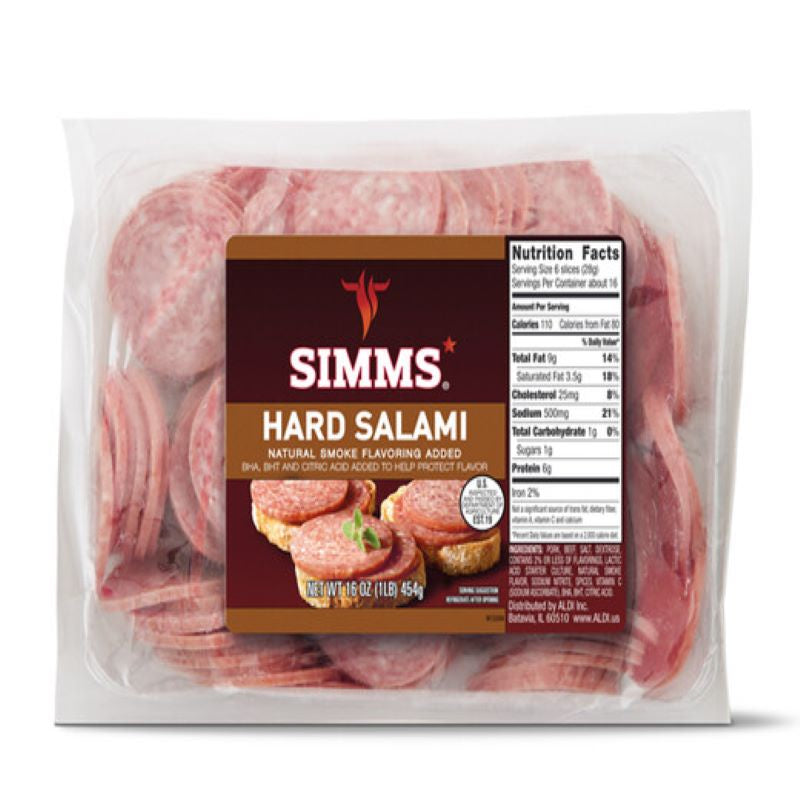 SIMMS Hard Salami 16oz