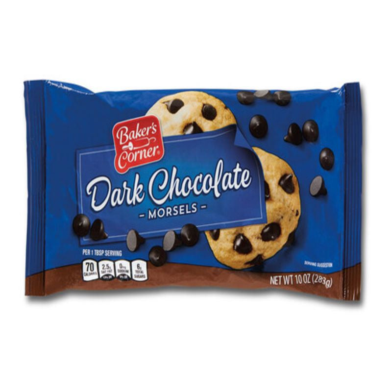 BAKER'S CORNER Dark Chocolate Morsels 10oz