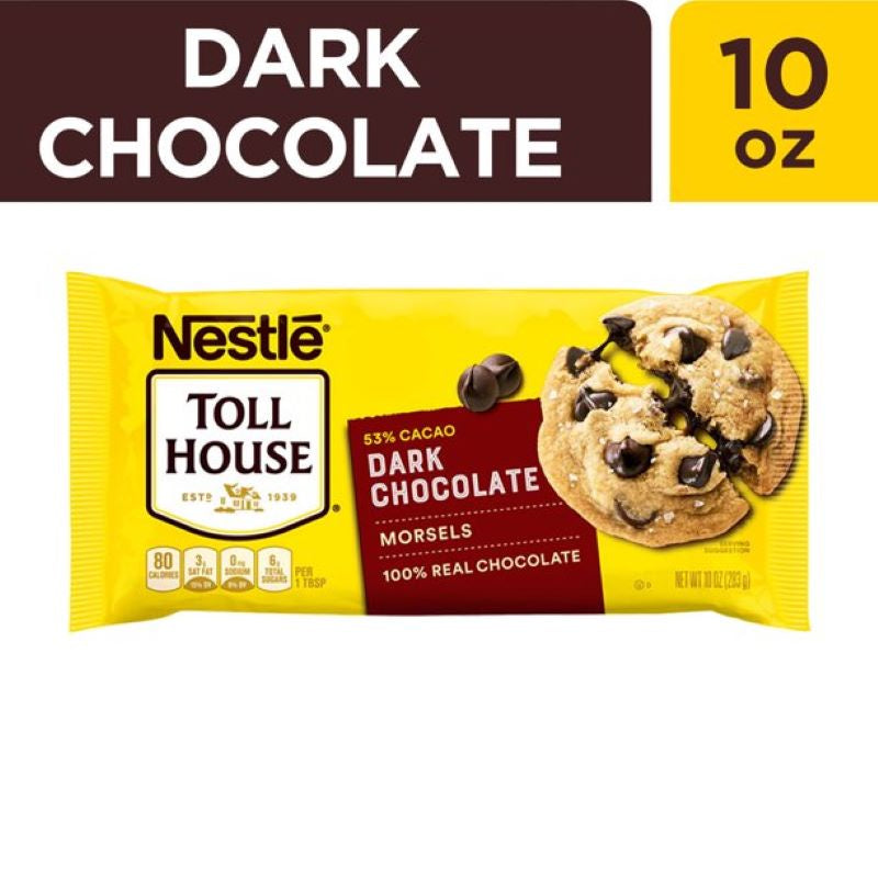 NESTLE TOLL HOUSE Dark Chocolate Morsels 10oz
