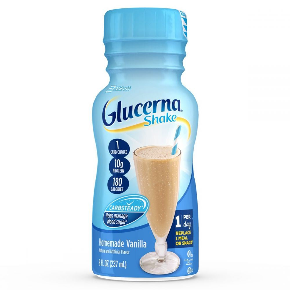 GLUCERNA Shake Homemade Vanilla 8 oz