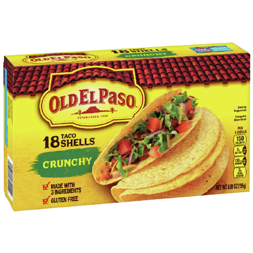 OLD EL PASO 18 Taco Shells 6.89 oz