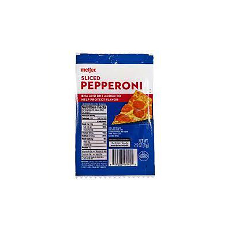 Meijer Sliced Pepperoni 2.5oz