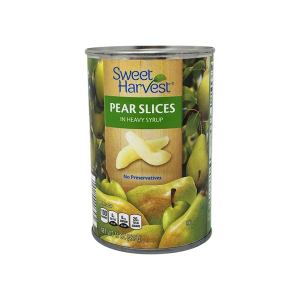SWEET HARVEST Pear Slices in Heavy Syrup 15.25oz