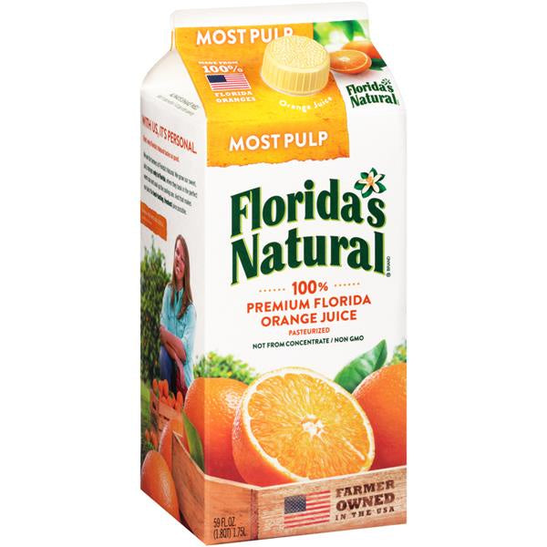 FLORIDA'S NATURAL Orange Juice w/Pulp 1.53 L
