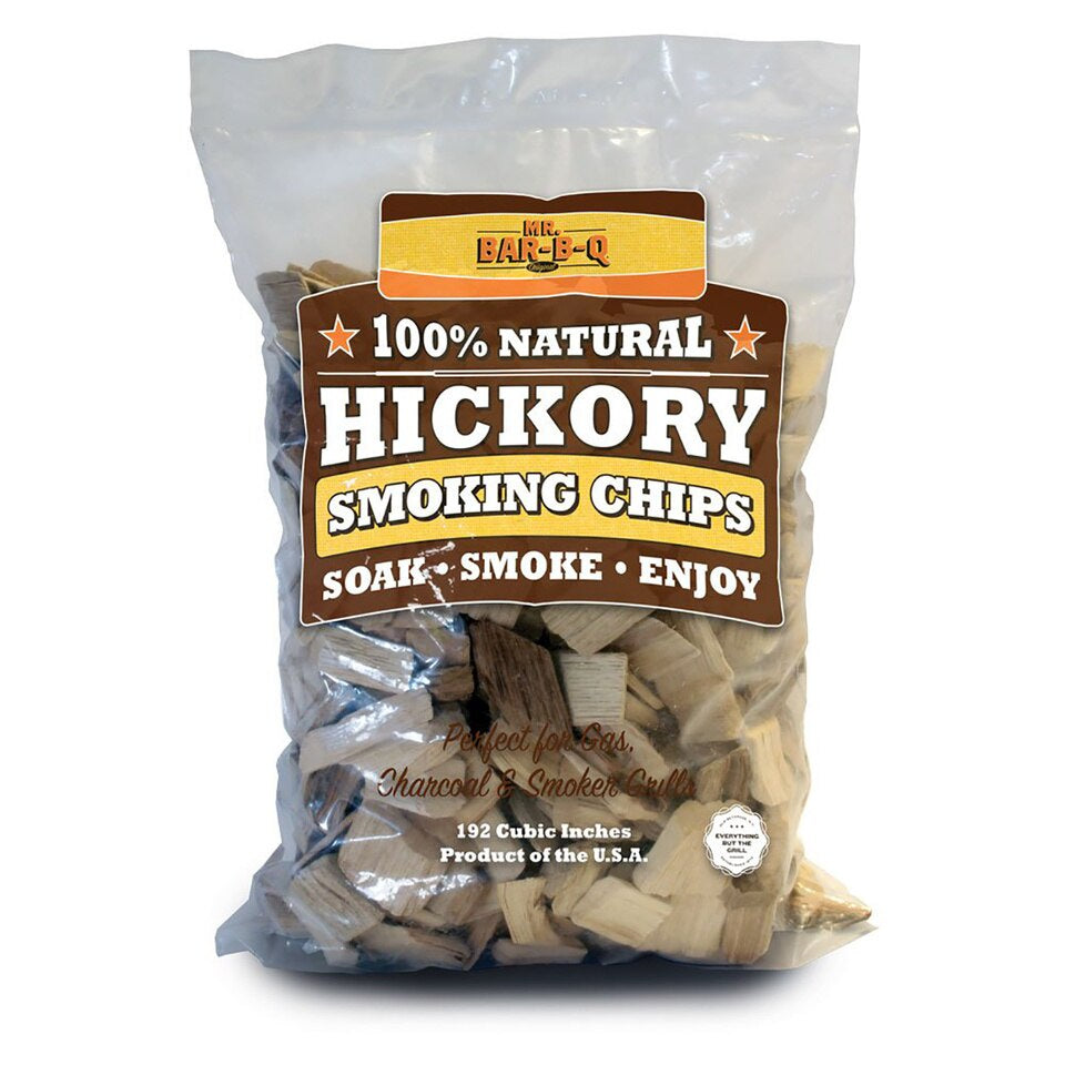 MR BAR-B-Q Hickory Smoking Chips 192 cu in