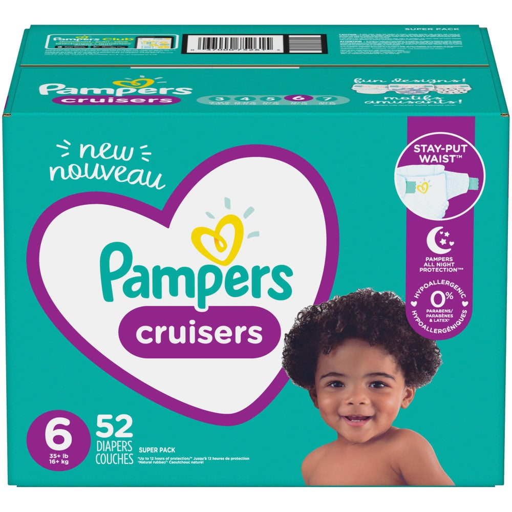 PAMPERS Cruisers Size 5- 52 ct