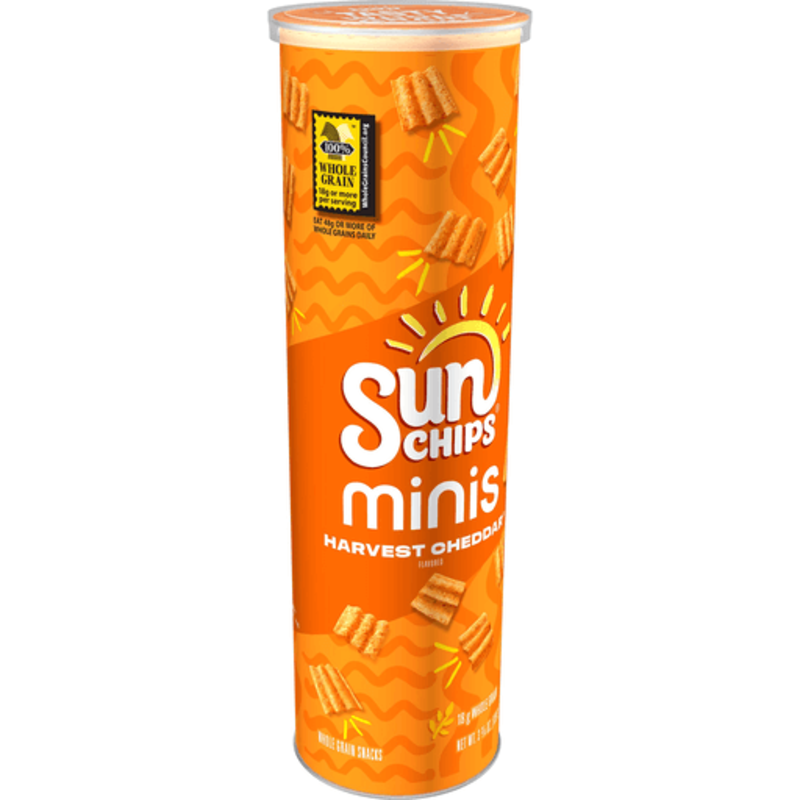 SUN CHIPS Minis Harvest Cheddar 3 3/4oz