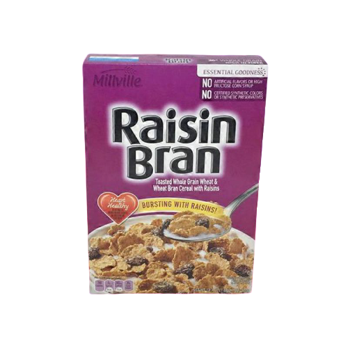 MILLVILLE Raisin Bran 16.6oz