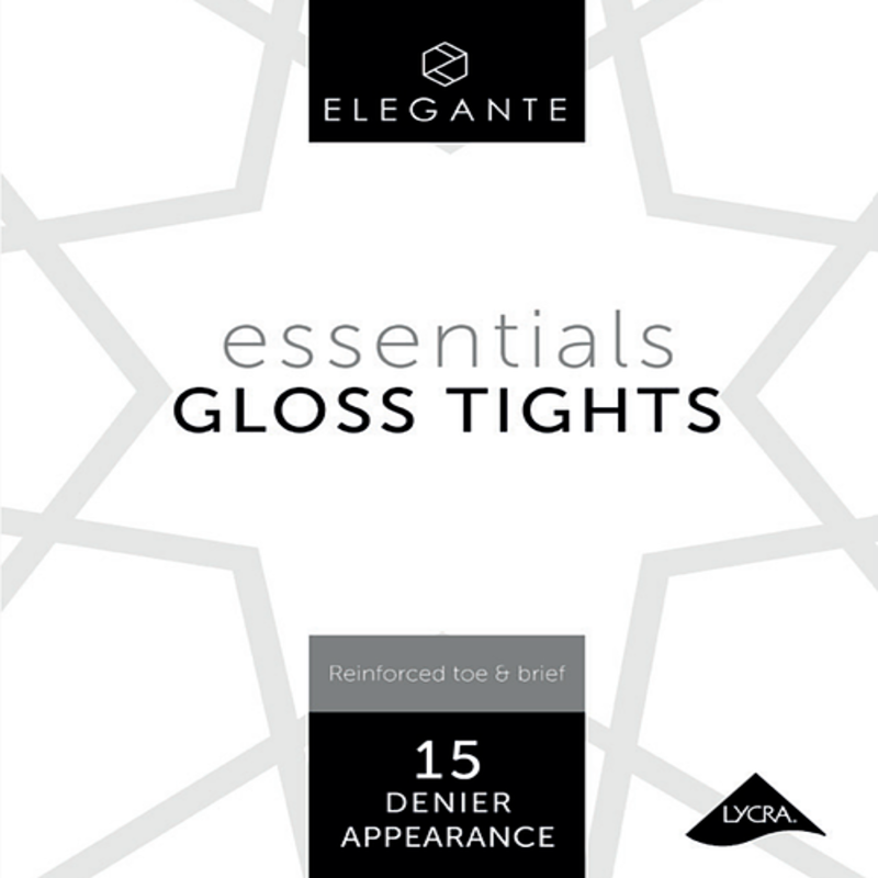 ELEGANTE Essential Gloss Stockings Bronze Glow Extra Large 3 pack