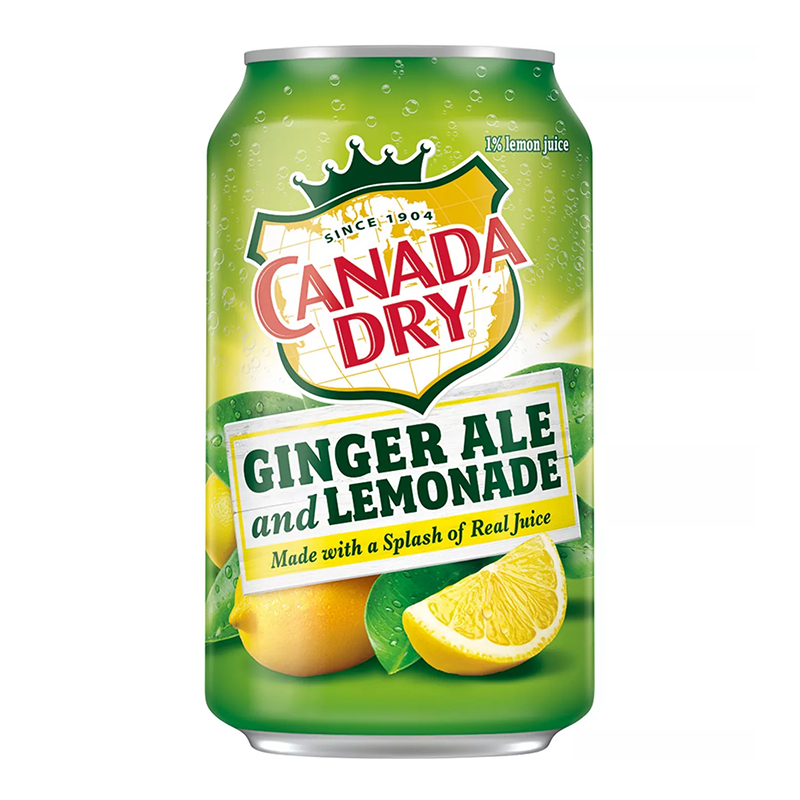 CANADA DRY Ginger Ale and Lemonade 355 ml