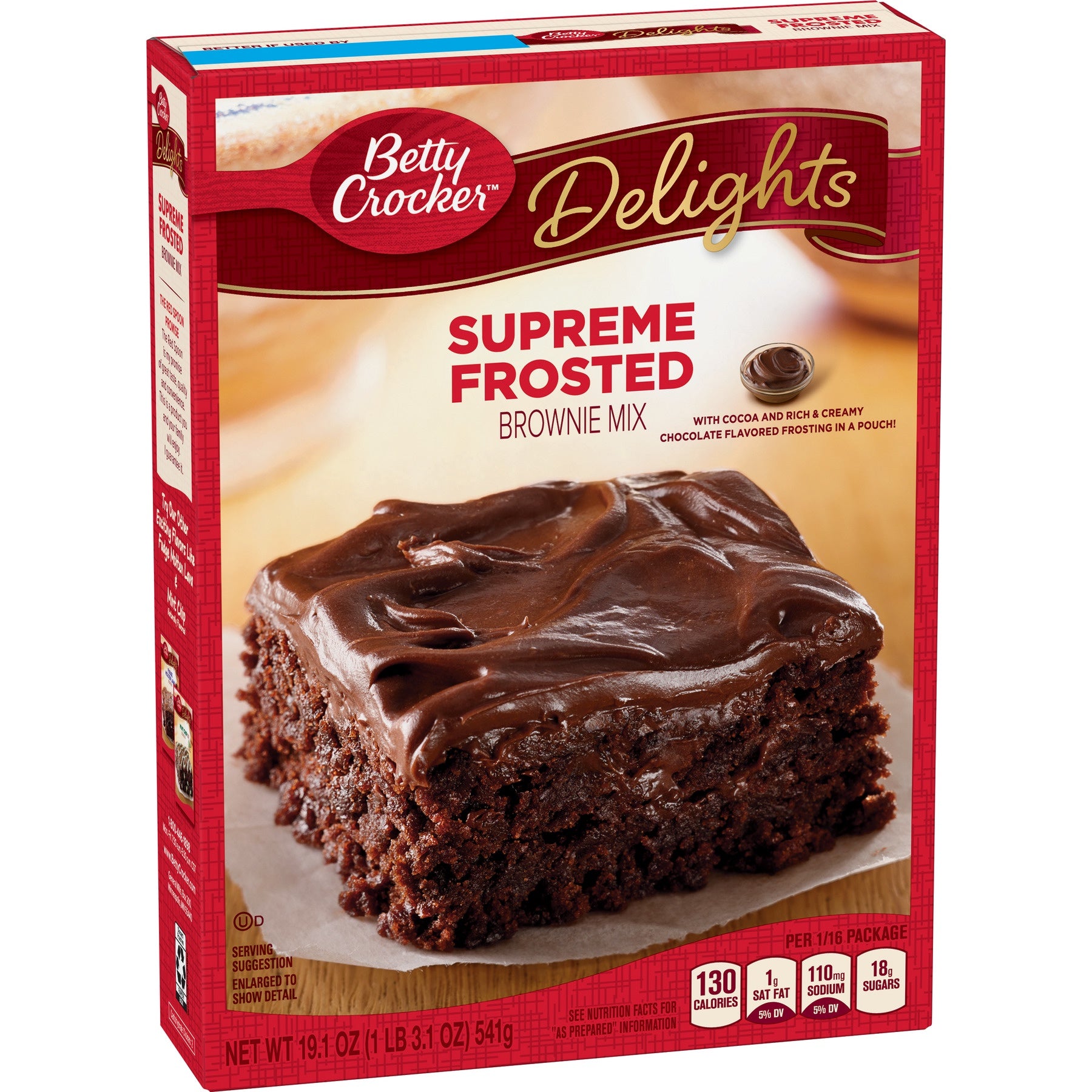 Betty Crocker Supreme Frosted Brownie Mix 19.1 oz