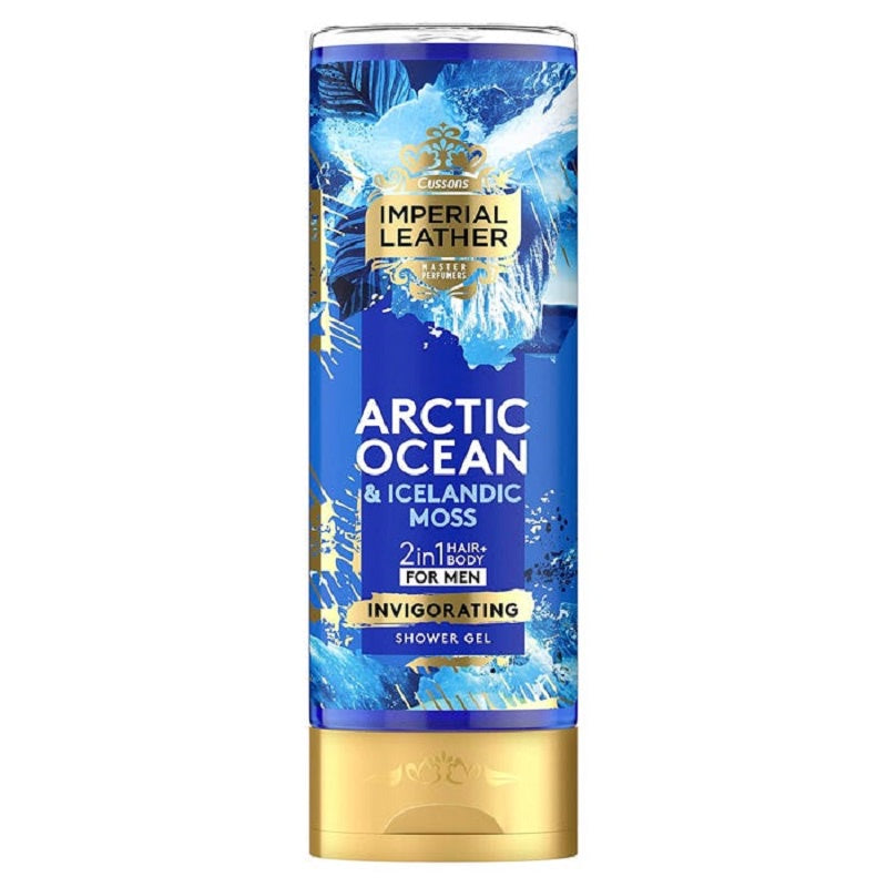 IMPERIAL LEATHER  Artic Ocean 2 in 1 Hair & Body Wash for Men 250 ml