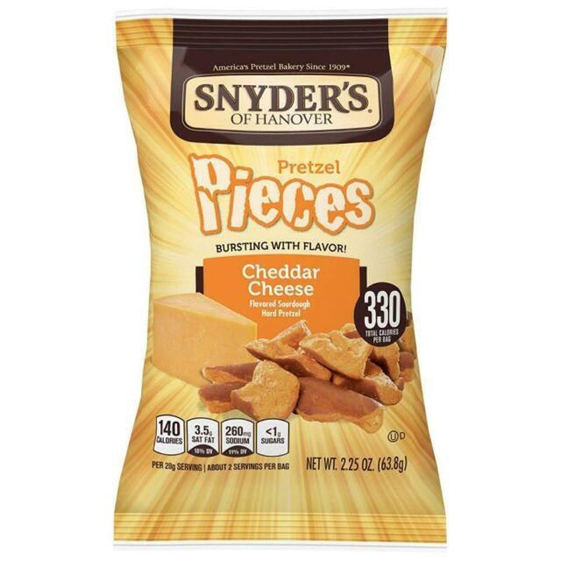 SNYDER'S Pretzel Pieces Cheddar Cheese 2.25 oz