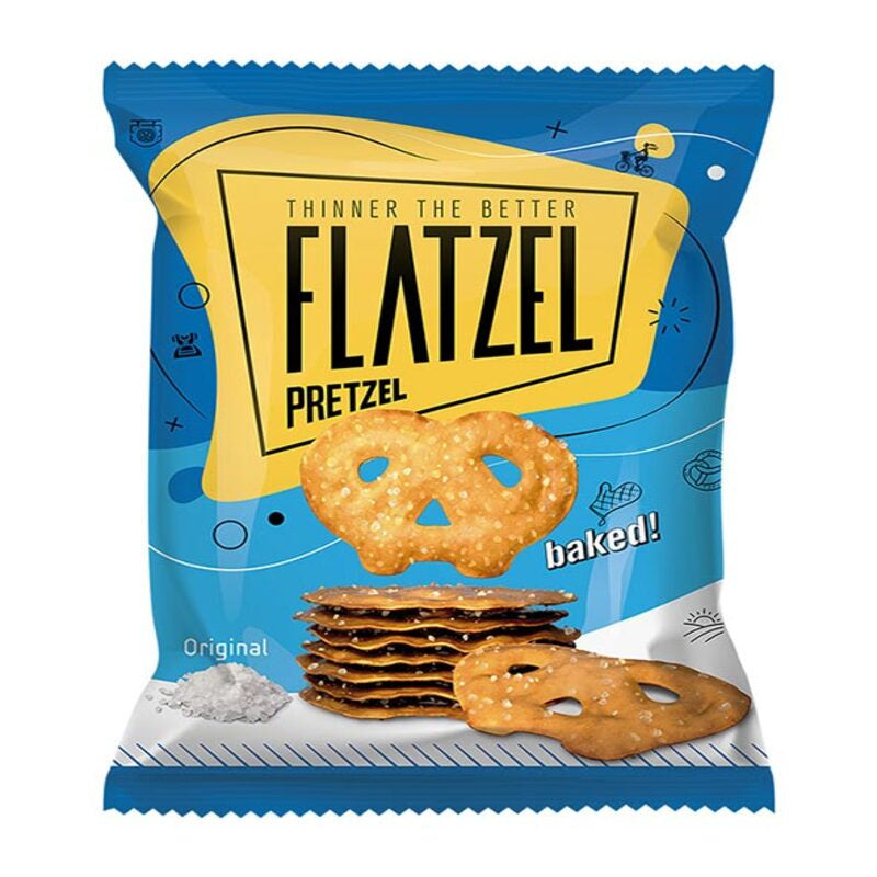 FLATZEL Pretzel Crisps Original 85 g