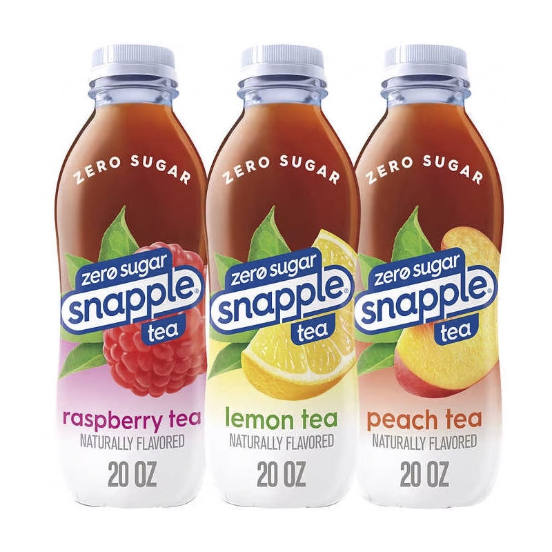 SNAPPLE Iced Tea Raspberry Zero Sugar 20oz